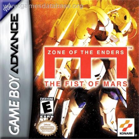 Cover Zone of The Enders - The Fist of Mars for Game Boy Advance